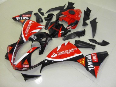 Carenagem R1 09-11 - Vermelho Preto Santander