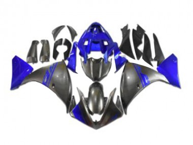 Carenagem R1 12-14 - Cinzento Azul