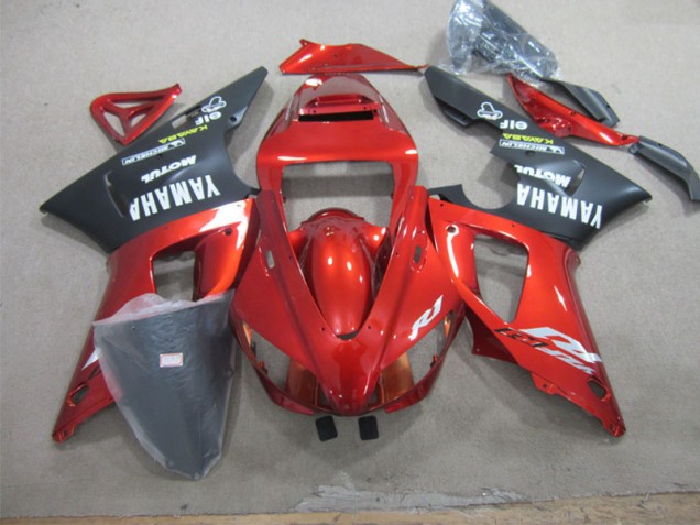 Carenagem R1 98-99 - Vermelho Preto Branco Decalque Carenagem R1 98-99 - Vermelho Preto Branco Decalque