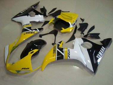 Carenagem R6 03-05 - Amarelo Aniversário
