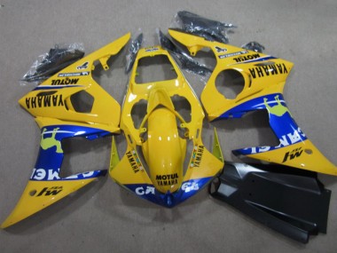 Carenagem R6 03-05 - Amarelo Motul