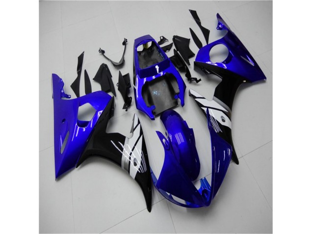 Carenagem R6 03-05 - Azul Branco Preto