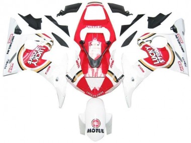Carenagem R6 03-05 - Branco Vermelho Lucky Strike
