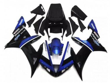 Carenagem R6 03-05 - Preto Azul