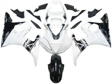 Carenagem R6 03-05 - Preto Branco Tribal