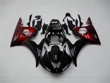Carenagem R6 03-05 - Preto Vermelho