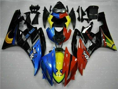 Carenagem R6 06-07 - Amarelo Azul Vermelho