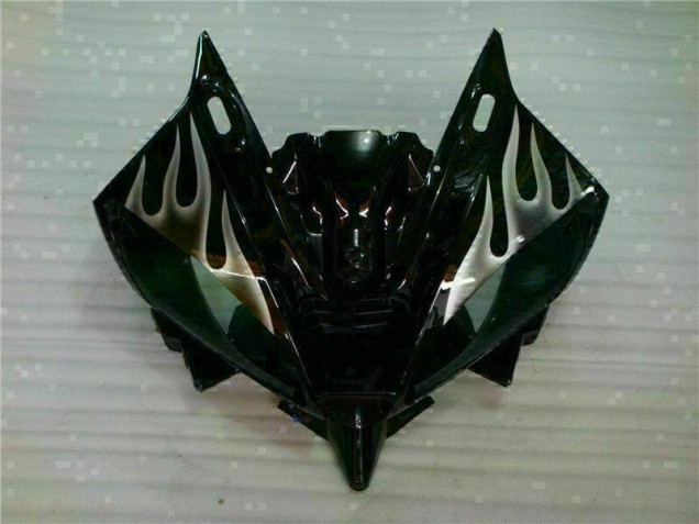 Carenagem R6 06-07 - Prata Chama Preto Carenagem R6 06-07 - Prata Chama Preto