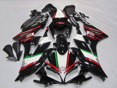 Carenagem R6 06-07 - Preto Vermelho Verde
