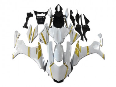Carenagem R6 17-23 - Branco Ouro