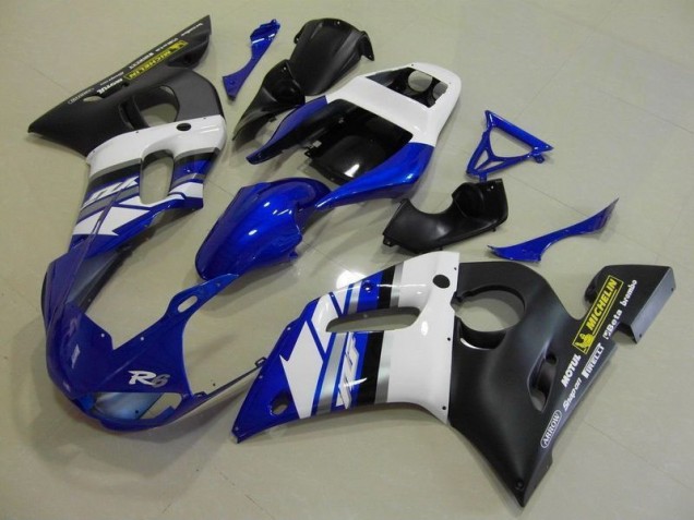 Carenagem R6 98-02 - Azul Branco & Preto Carenagem R6 98-02 - Azul Branco & Preto