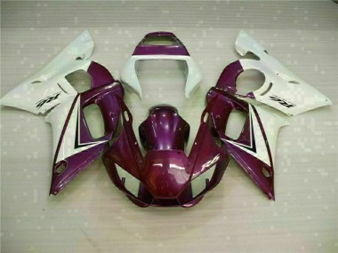 Carenagem R6 98-02 - Roxo Branco