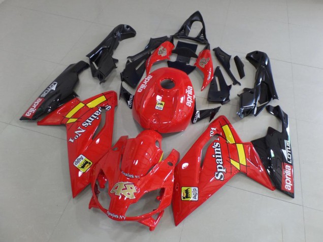 Carenagem RS 125 06-11 - Vermelho & Preto