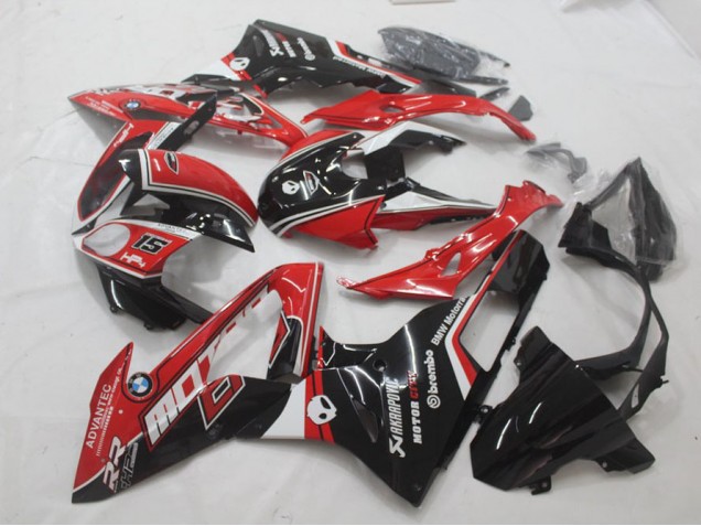 Carenagem S1000RR 15-18 - Vermelho Preto Carenagem S1000RR 15-18 - Vermelho Preto