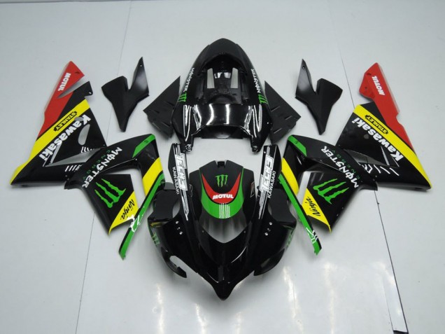 Carenagem ZX10R 03-05 - Preto Amarelo Monster Carenagem ZX10R 03-05 - Preto Amarelo Monster