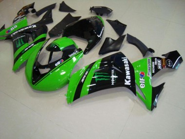 Carenagem ZX10R 06-07 - Verde Monster Corrida