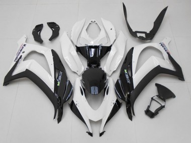 Carenagem ZX10R 16-19 - Branco Preto