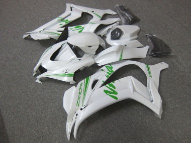 Carenagem ZX12R 00-01 - Branco Verde