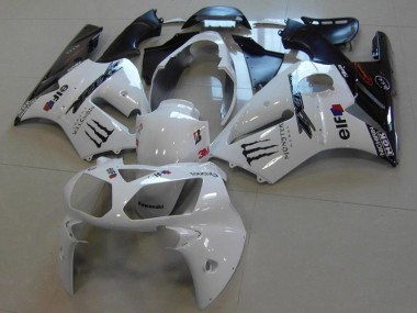 Carenagem ZX12R 02-06 - Branco Monster