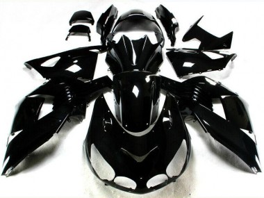 Carenagem ZX14R ZZR 1400 06-11 - Preto Brilhante