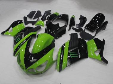 Carenagem ZX14R ZZR 1400 06-11 - Verde Monster