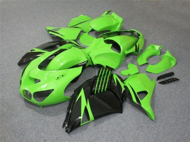Carenagem ZX14R ZZR 1400 06-11 - Verde Preto Carenagem ZX14R ZZR 1400 06-11 - Verde Preto