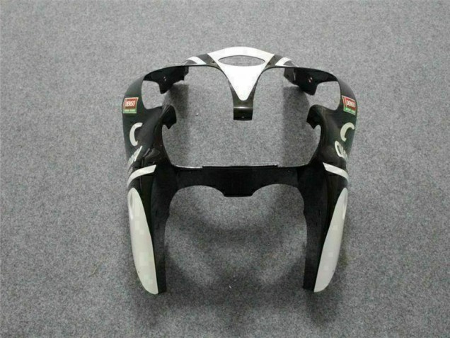 Carenagem ZX6R 00-02 - Preto Branco Eurobet Carenagem ZX6R 00-02 - Preto Branco Eurobet