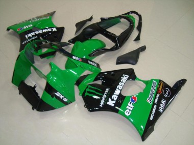 Carenagem ZX6R 00-02 - Verde Monster