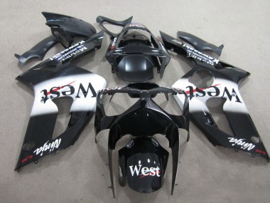 Carenagem ZX6R 03-04 - Preto West Ninja 636