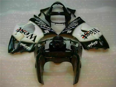 Carenagem ZX6R 03-04 - Preto West Ninja