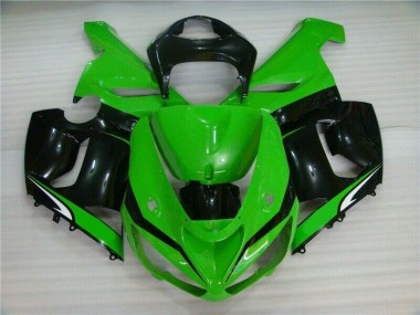Carenagem ZX6R 05-06 - Verde Branco Preto