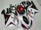 Carenagem ZX6R 07-08 - Branco Preto Vermelho Carenagem ZX6R 07-08 - Branco Preto Vermelho