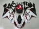 Carenagem ZX6R 07-08 - Branco Preto Vermelho Carenagem ZX6R 07-08 - Branco Preto Vermelho