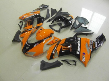 Carenagem ZX6R 07-08 - Laranja Monster