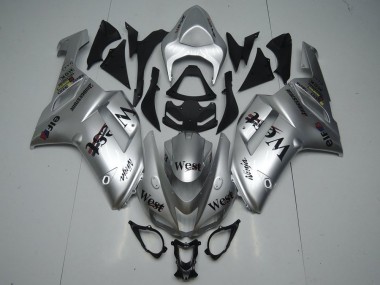 Carenagem ZX6R 07-08 - Prata West