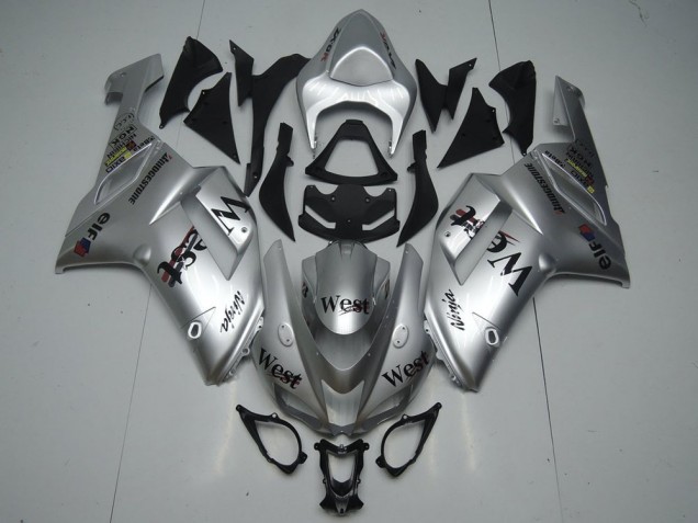 Carenagem ZX6R 07-08 - Prata West Carenagem ZX6R 07-08 - Prata West