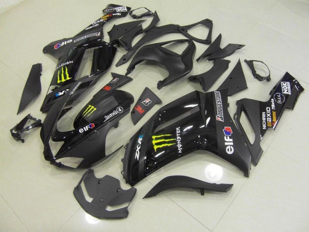 Carenagem ZX6R 07-08 - Preto Monster Carenagem ZX6R 07-08 - Preto Monster