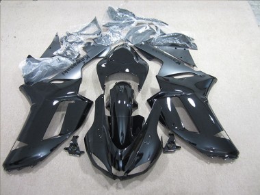 Carenagem ZX6R 07-08 - Preto Prata