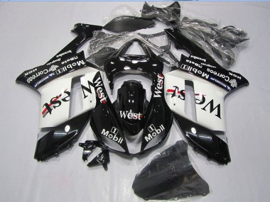 Carenagem ZX6R 07-08 - Preto West Mobil