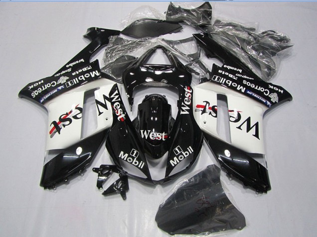 Carenagem ZX6R 07-08 - Preto West Mobil Carenagem ZX6R 07-08 - Preto West Mobil