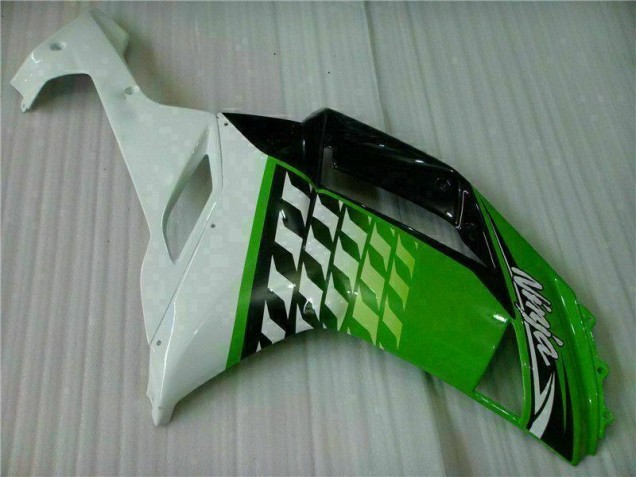 Carenagem ZX6R 07-08 - Verde Branco Ninja Carenagem ZX6R 07-08 - Verde Branco Ninja