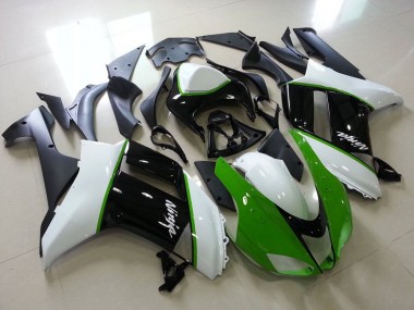 Carenagem ZX6R 07-08 - Verde Preto Branco