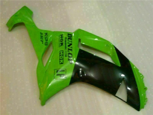 Carenagem ZX6R 07-08 - Verde Preto Dunlop Carenagem ZX6R 07-08 - Verde Preto Dunlop