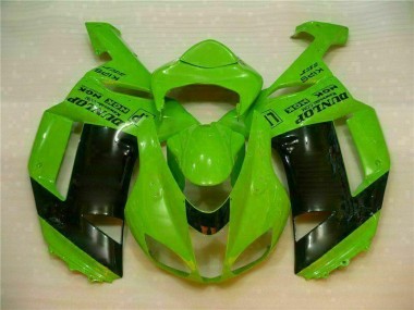 Carenagem ZX6R 07-08 - Verde Preto Dunlop
