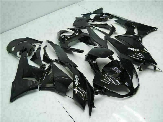 Carenagem ZX6R 09-12 - Preto Branco Ninja 636 Carenagem ZX6R 09-12 - Preto Branco Ninja 636