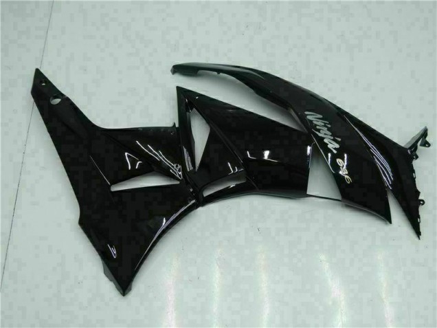 Carenagem ZX6R 09-12 - Preto Branco Ninja 636 Carenagem ZX6R 09-12 - Preto Branco Ninja 636