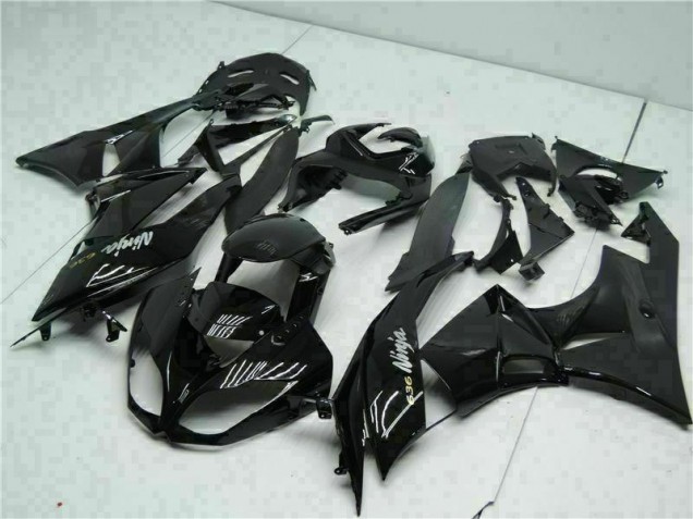 Carenagem ZX6R 09-12 - Preto Branco Ninja 636 Carenagem ZX6R 09-12 - Preto Branco Ninja 636