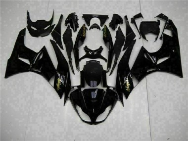 Carenagem ZX6R 09-12 - Preto Ouro Ninja