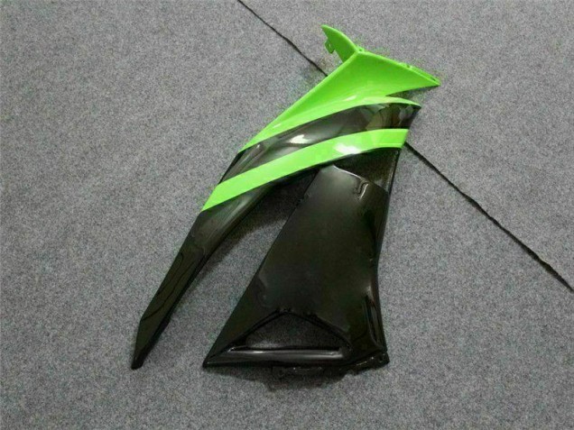 Carenagem ZX6R 09-12 - Preto Verde 3M Touch4 Carenagem ZX6R 09-12 - Preto Verde 3M Touch4