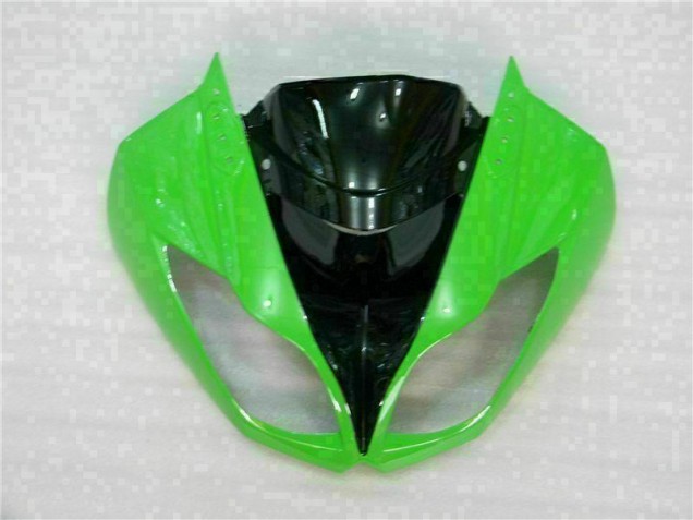Carenagem ZX6R 09-12 - Preto Verde Carenagem ZX6R 09-12 - Preto Verde